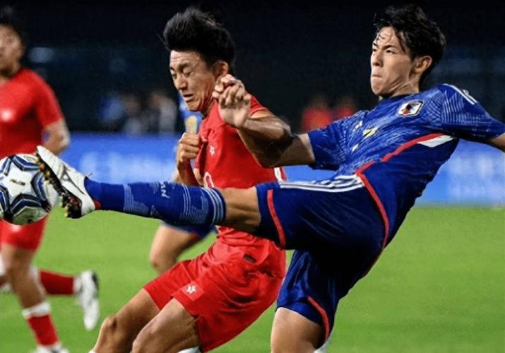 亚运男足决赛韩国vs日本0-0的相关图片